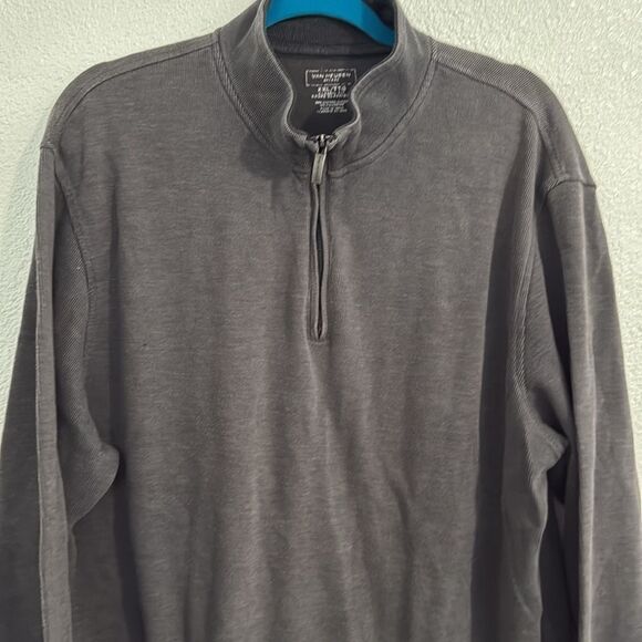 Van Heusen- Mens 1/4 zip long sleeve- grey- Size XXL - Picture 2 of 7
